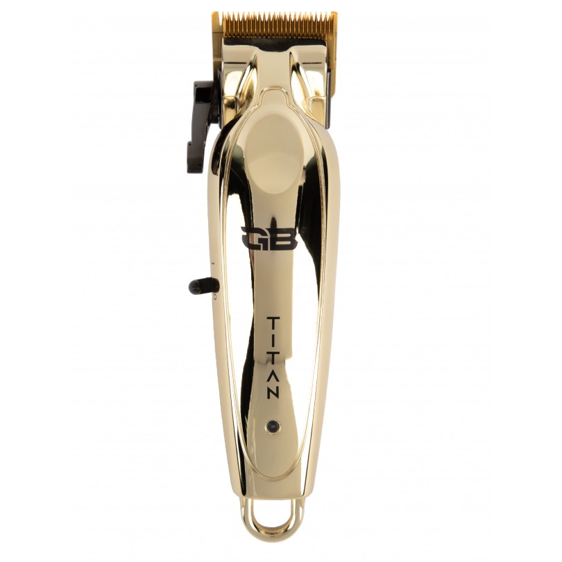 GB TITAN Профессиональная машинка для стрижки волос, цвет золото